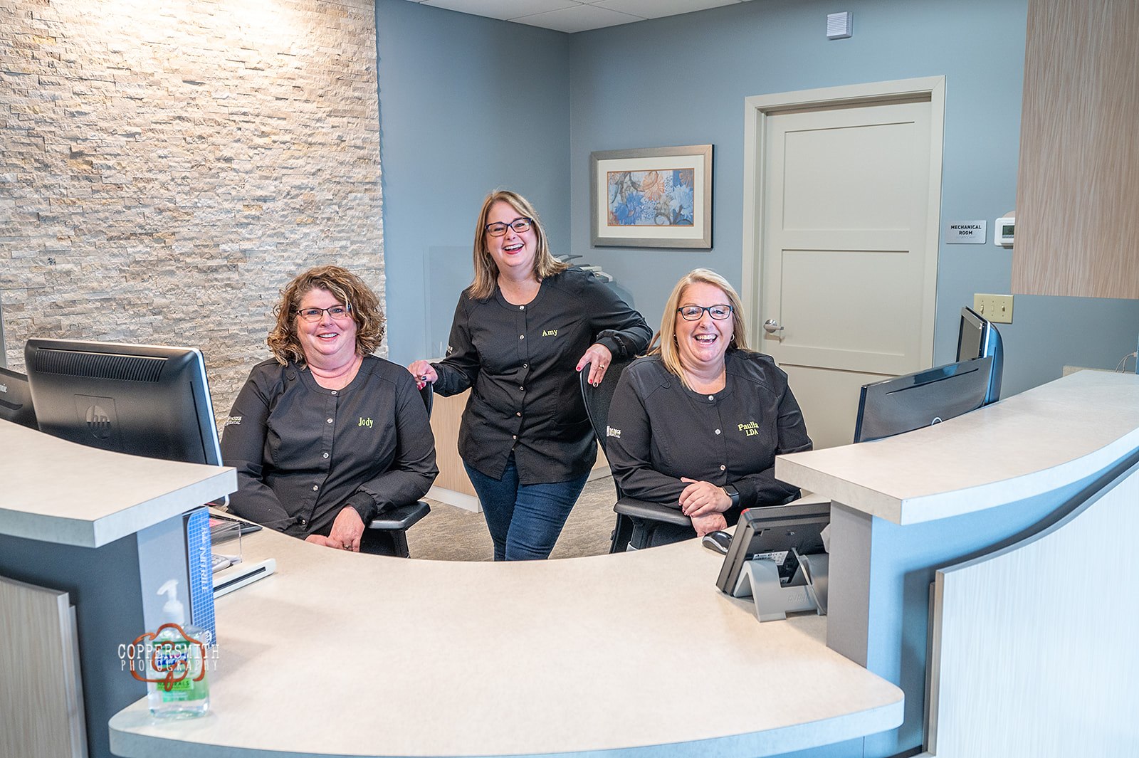 front desk team